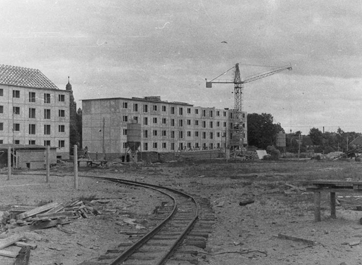 Großbaustelle Külzberg im Jahr 1960