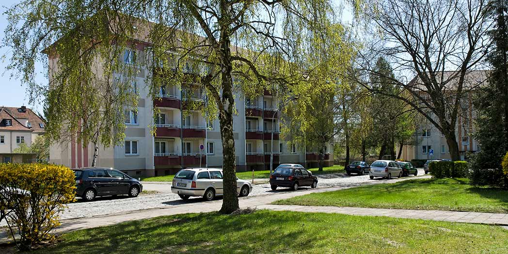 Friedensstraße in Wittenberge